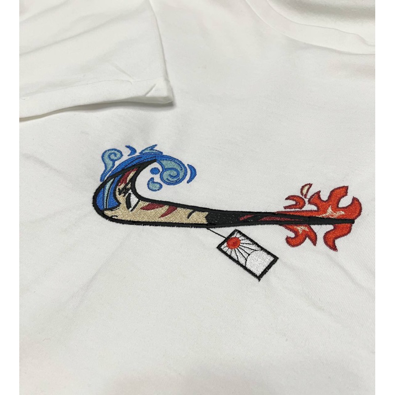 Camiseta bordada tanjiro | anime | demon slayer