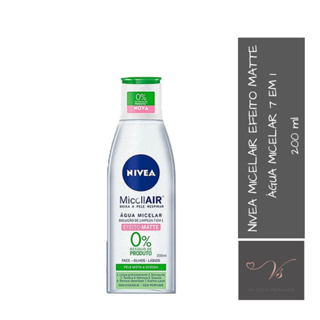 Nivea Micellair Efeito Matte - Água Micelar Solução de Limpeza 7 Em 1 - 200ml