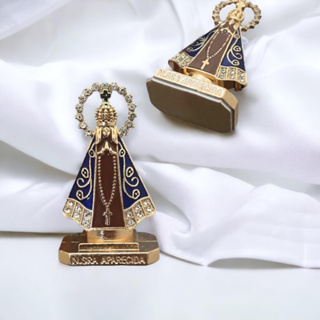 Nossa Senhora Aparecida Para Painel De Carro Pequena Strass