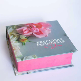 Caixa de Preciosas Promessas de Deus com versículos da Bíblia Sagrada!