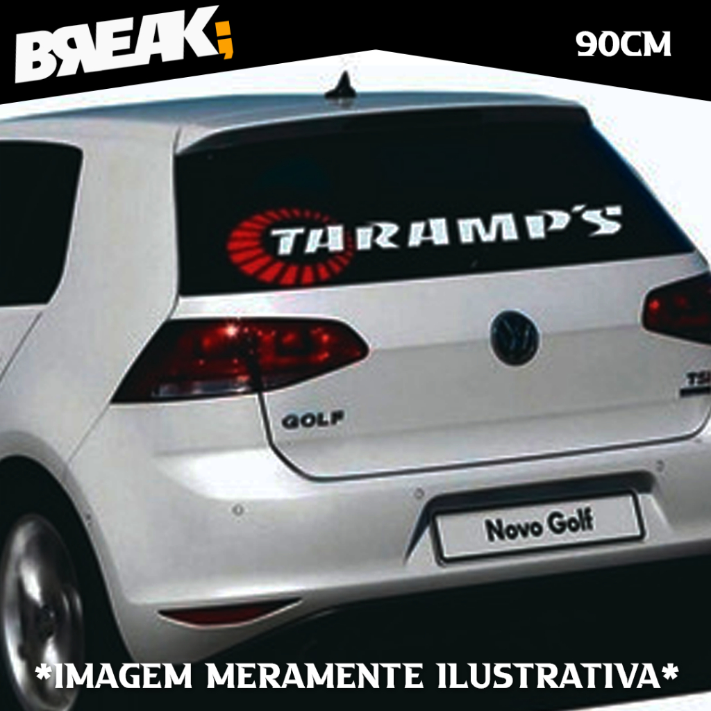 Adesivo Automotivo - Vidro do Carro - Taramps Som Automotivo | Shopee ...