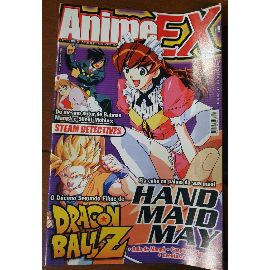 Revista Anime Ex 15 (hand Maid May, Steam Detectives) | Shopee Brasil