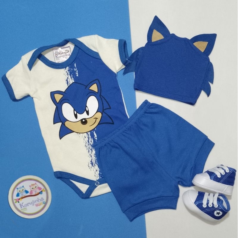 Body Bebê Sonic Tails