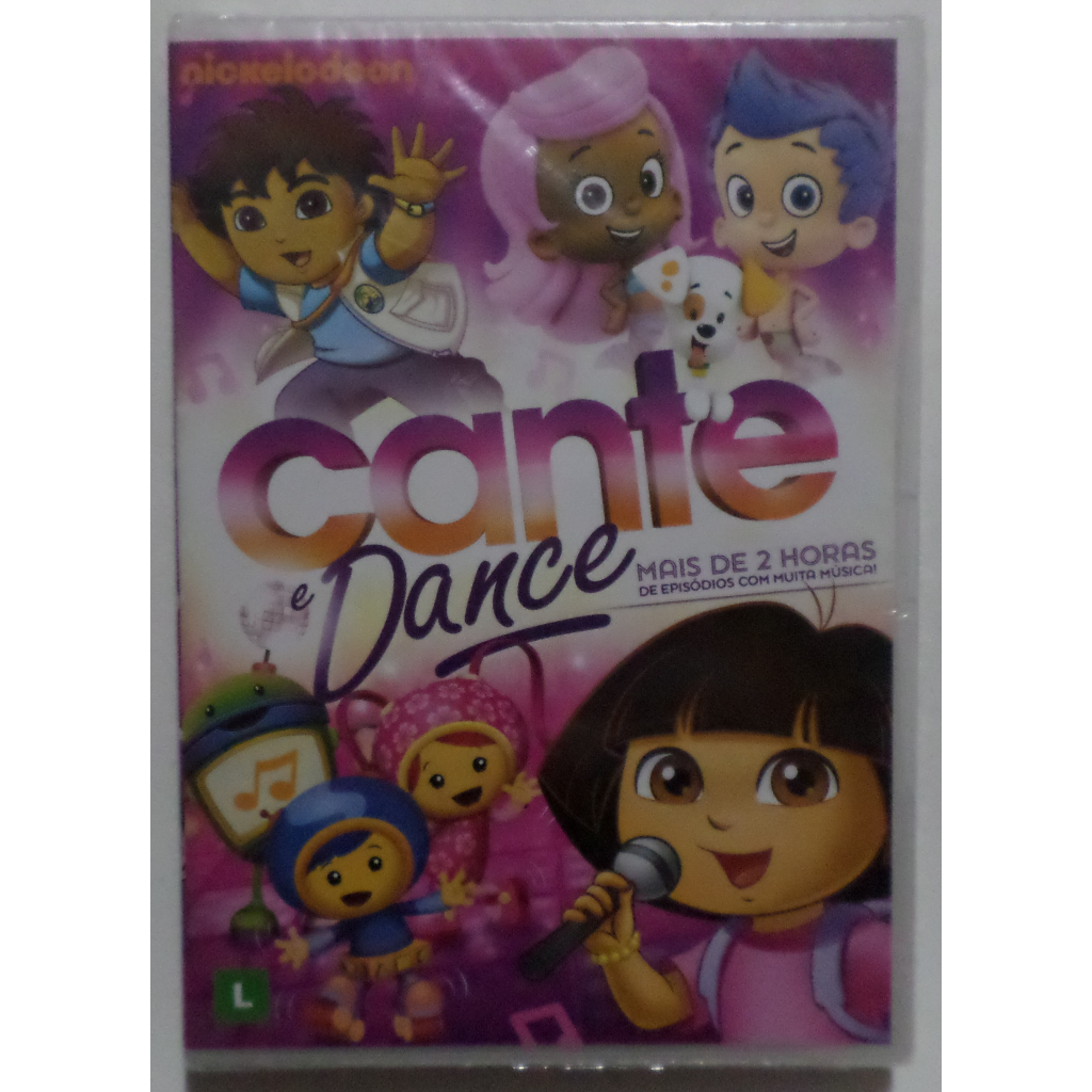 DVD Nickelodeon - Cante E Dance | Shopee Brasil