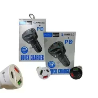 carregador de carro guick charger 55W COD: 6632