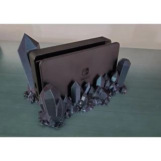 Base cristais para dock nintendo switch impressão 3d