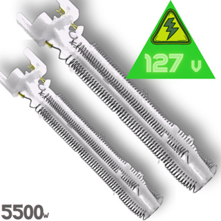 Kit com 2 Resistências Ducha Advanced e Top Jet 4Temperaturas 5500w 127v Similar Lorenzetti