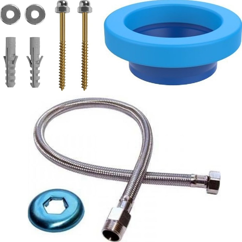 Kit Instalação Completa Vaso Sanitário Com Caixa Acoplada