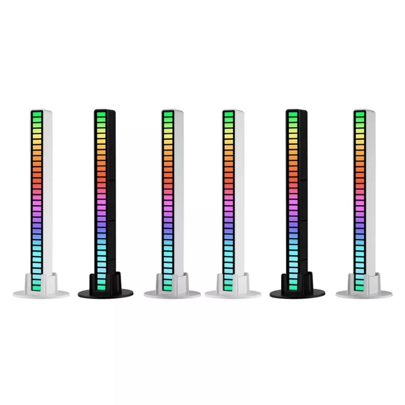 Painel Led RGB Gamer ativado com Controle de voz ( Áudio) | Shopee Brasil