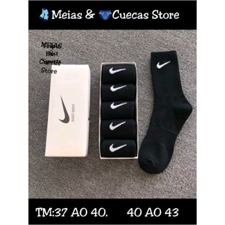 kit 12 Pares Meia Preta Meia Algodão Cano Alto Meia Esportiva Meia Masculina Meias Promoção Meia Oferta