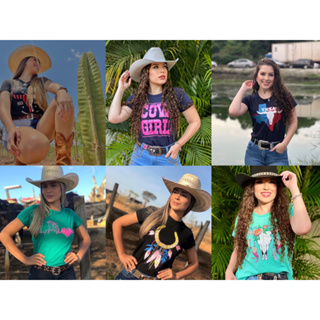 T-Shirt Country blusa feminina