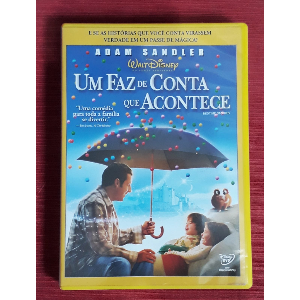 DVD Um Faz de Conta que Acontece (usado) Shopee Brasil