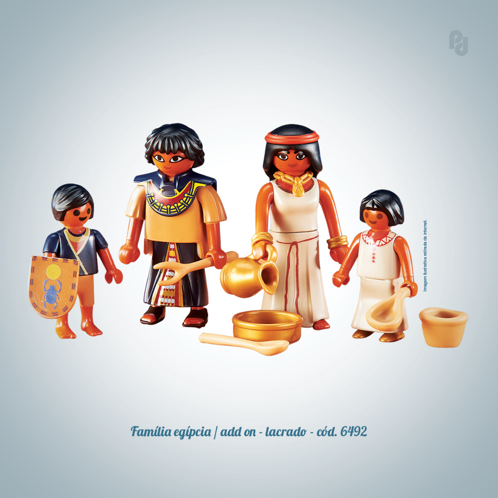 Playmobil store familia egipcia