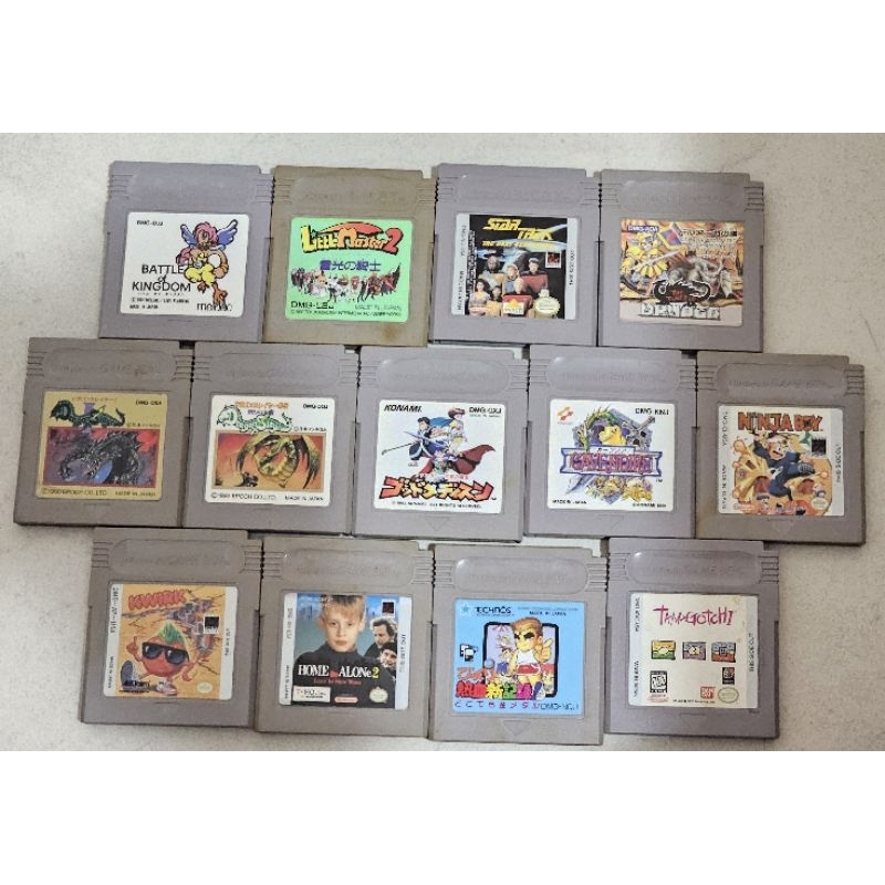 Cartuchos Jogos Originais Game Boy DMG Nintendo