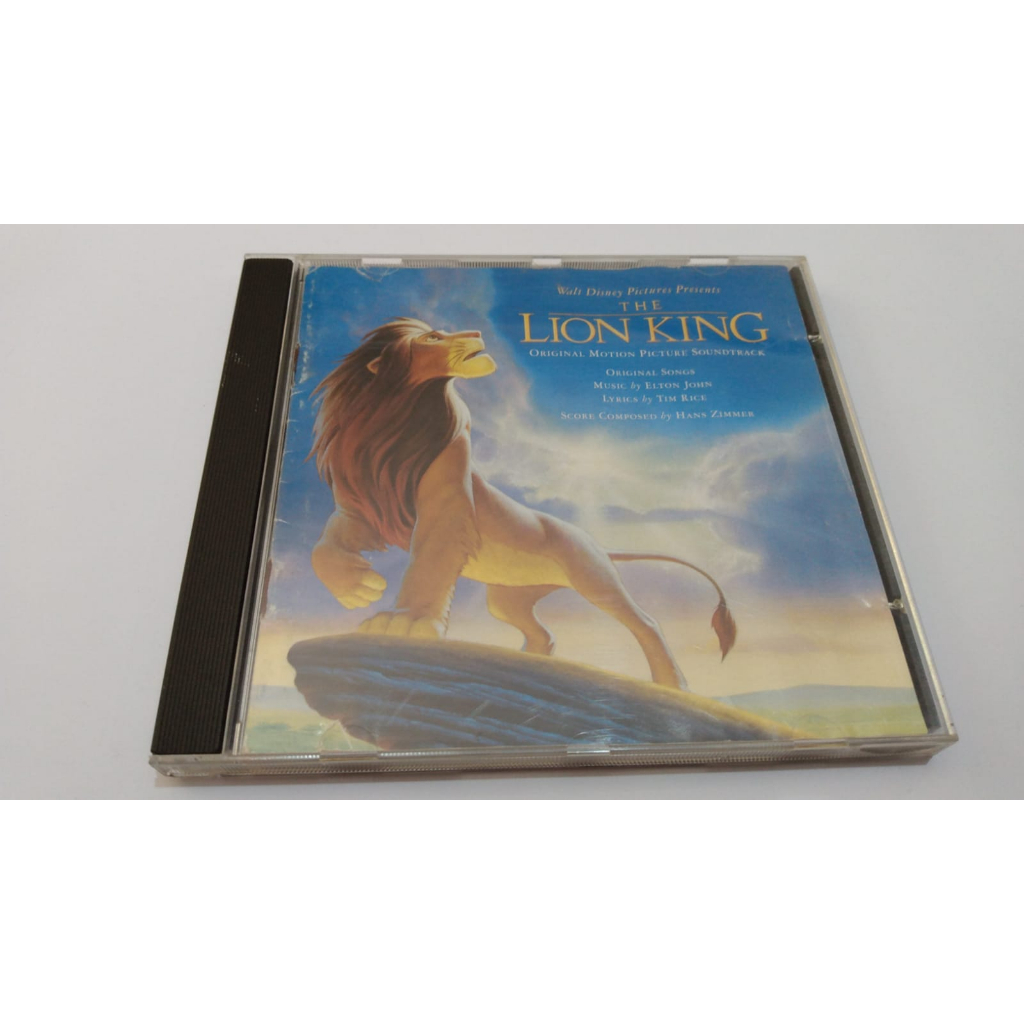 Cd De Filme Trilha Sonora Rei Leão 1 Importado Disney Shopee Brasil 