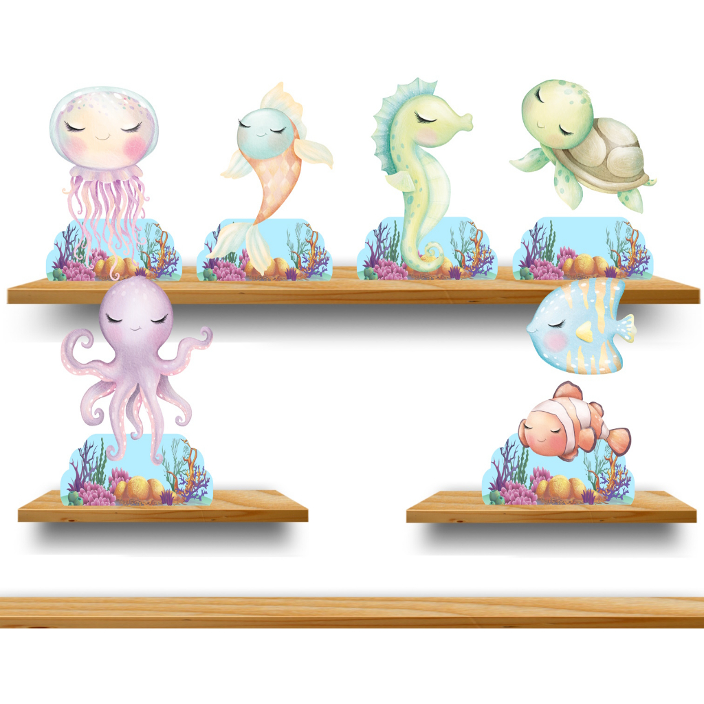 FUNDO DO MAR , DISPLAYS KIT FESTA , ENVIO RAPIDO