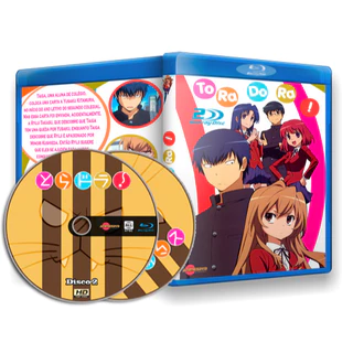 Blu-ray Toradora! - Serie completa com extras.