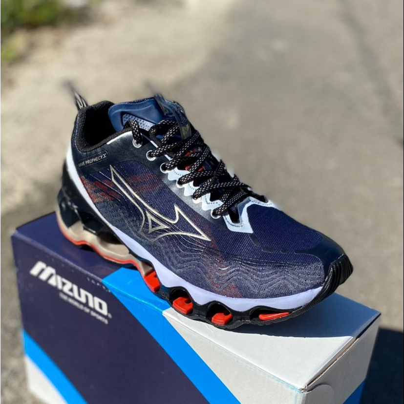 Tênis Masculino Pro X Azul Dourado | Shopee Brasil