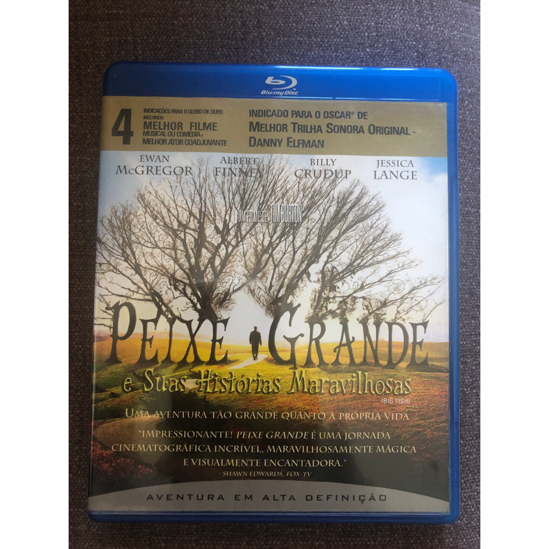 Blu-ray Peixe Grande E Suas Histórias Maravilhosas - Lacrado