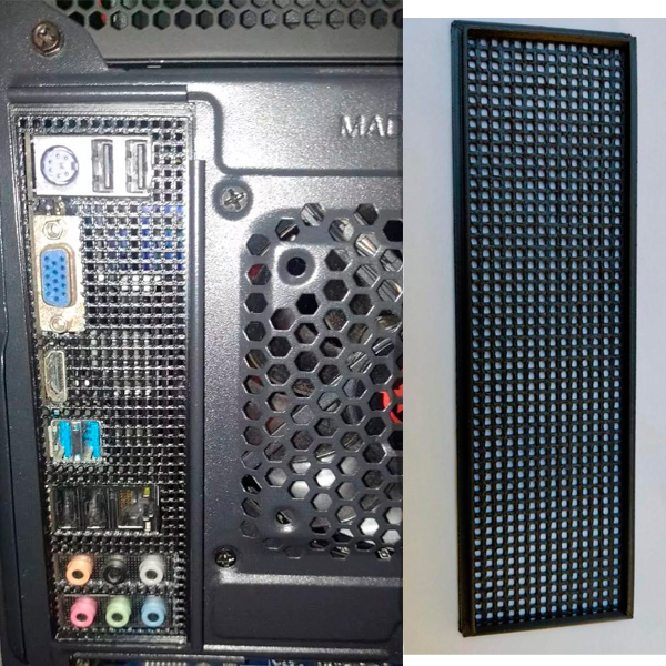 Espelho Placa Mae Backplate Universal