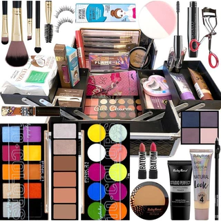 Kit Maquiagem Skincare Mix de 13 Produtos no Atacado com Necessaire para Revender gloss perfume
