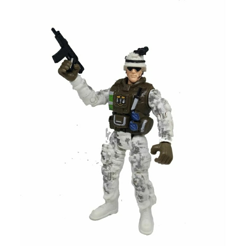 Boneco Action Figure Soldado Guerreiro Lanard J3 Rampage tipo gi joe ...