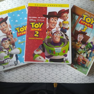 Dvds originais Trilogia Toy story
