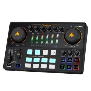 Estúdio de Podcast Maonocaster Maono AU-AME2 (Interface de áudio)