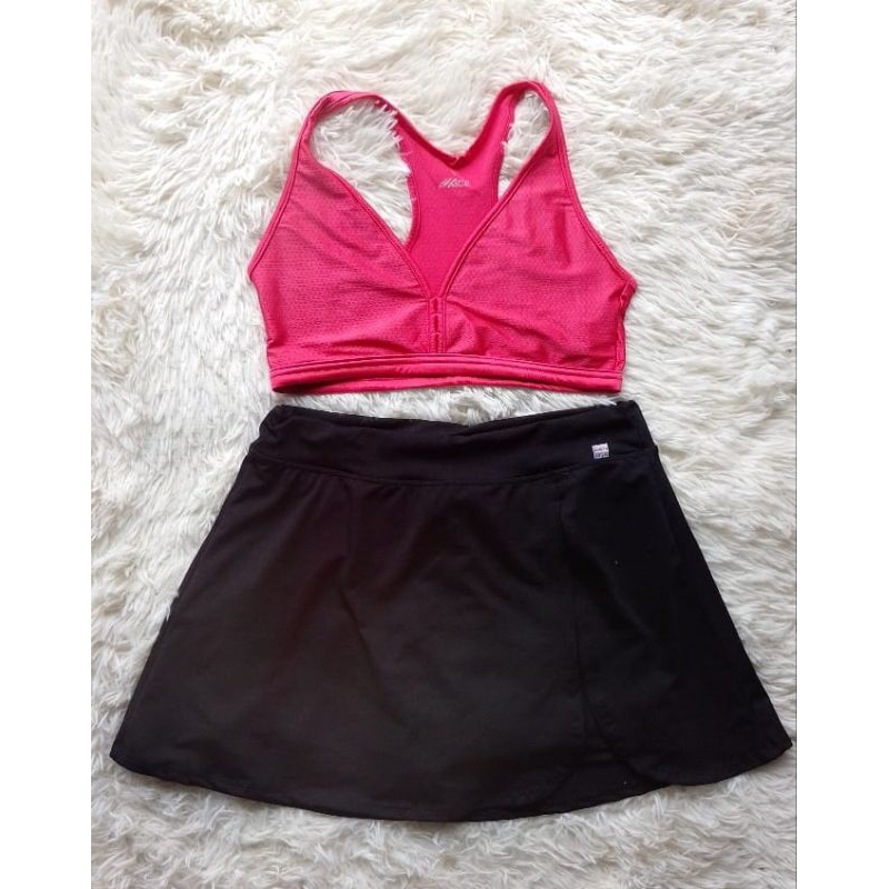 Conjunto Rosa de Academia G | Shopee Brasil