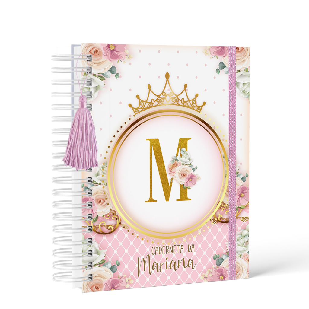 Caderneta de Saúde/Vacina - Menina - Capa Dura - Personalizada - Vários Temas 02