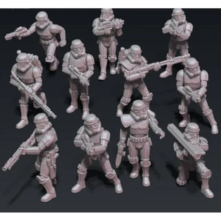 Stormtroopers - Star Wars - Diversas Poses