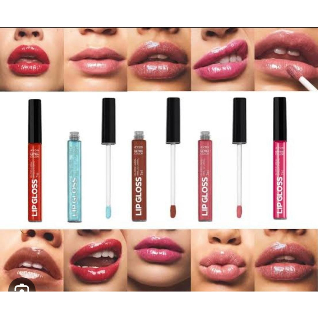 Gloss Labial Avon Ultra Color Shopee Brasil