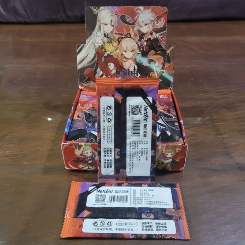 acgカード　　Legend    of   SSP⭐︎5 Cartas Genshin Impact TCG - Little Frog | Nível 01~GS101 | Shopee