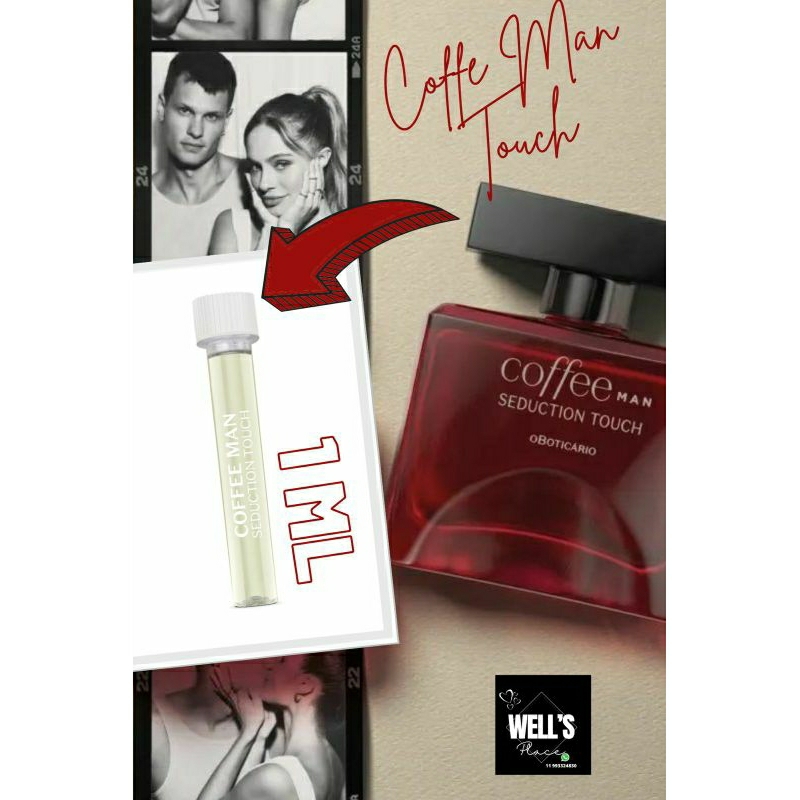 Coffee Man Seduction Touch Desodorante Colônia 1 ML