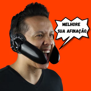 Fone de Monitoramento Vocal Modelo MID Retorno Auditivo Audiovoicer Retorno Vocal Acústico Feedback Vocal Para Treino vocal Monitor Vocal