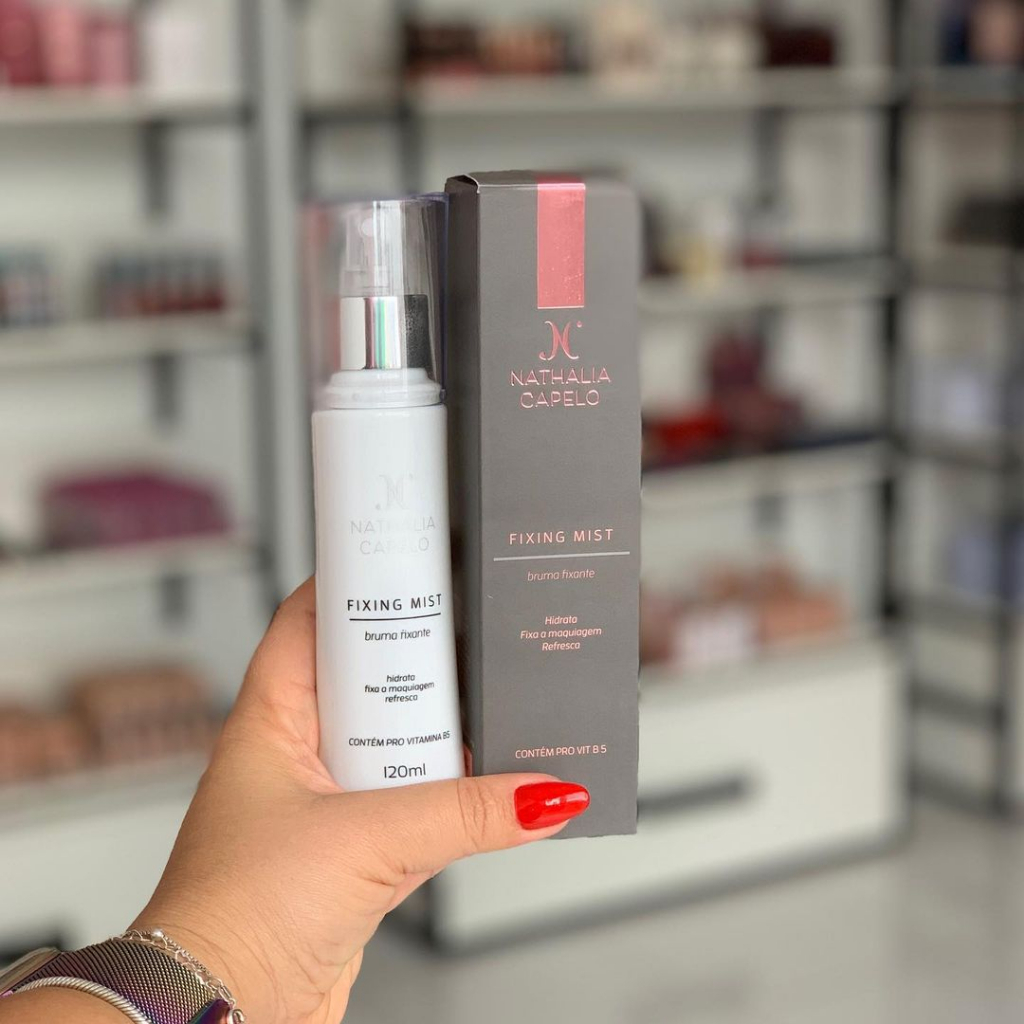 Fixador de Maquiagem Fixing Mist Nathalia Capelo - 120ml | Shopee Brasil