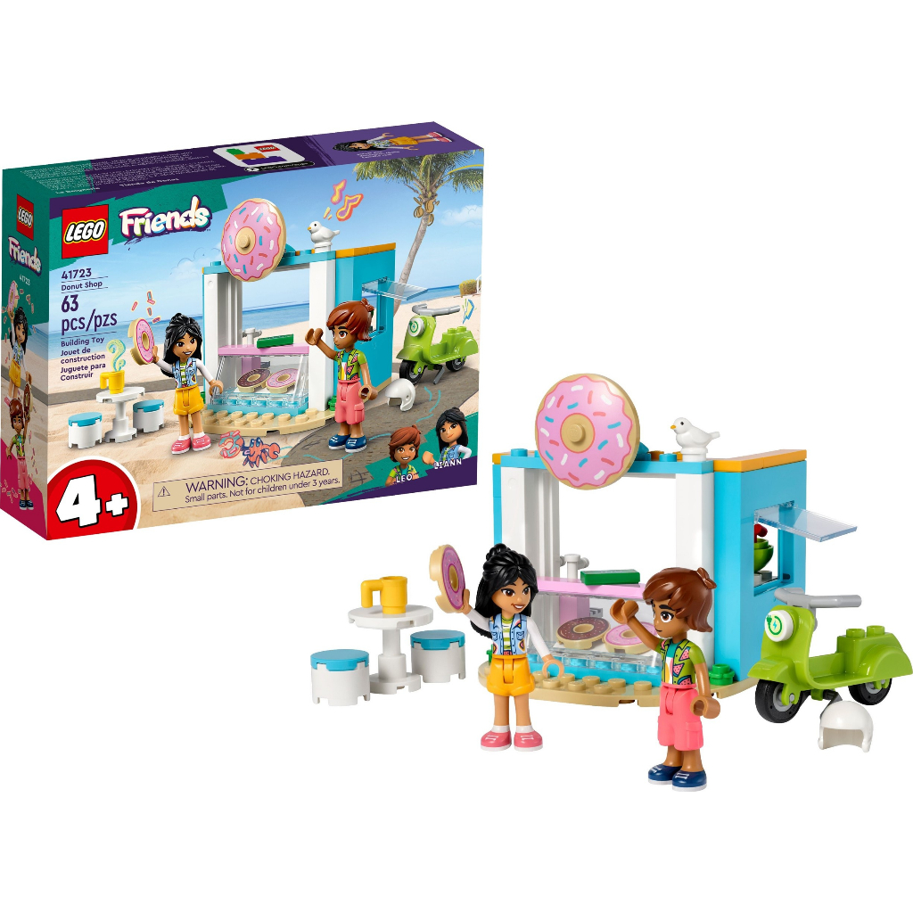 Lego 41723 - Loja De Donuts - Lego Friends | Shopee Brasil