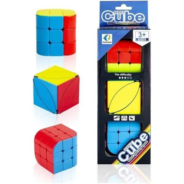 Futuro onlineKit Com 6 Modelos Cubo Magico Diferentes Series Cube Match  Special- Cubo Magico para Iniciante e ProfissionalFUTURO ONLINE