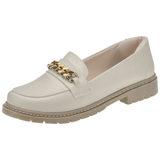 Mocassim Feminino Baixo Oxford Plataforma Blogueira