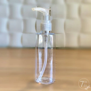 Kit viagem - frascos de 100ml para viagem sem etiqueta
