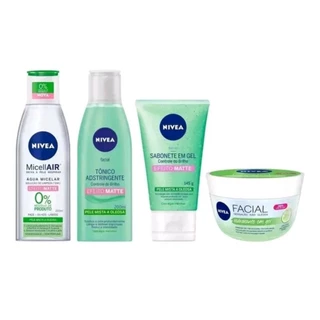 Kit cuidado facial Skin Care Nivea Pele Mista e Oleosa