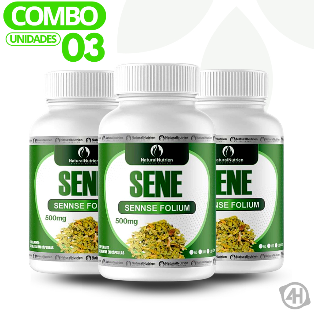Sene Kit 300 Cápsulas de 500mg Cada | Shopee Brasil