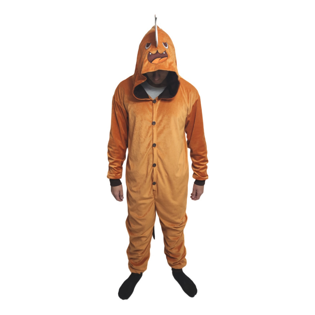 POCHITA CHAINSAW MAN CACHORRO MOTO SERRA FANTASIA PIJAMA KIGURUMI MACACÃO  ROUPA FESTA ANIME COSPLAY MANGÁ | Shopee Brasil