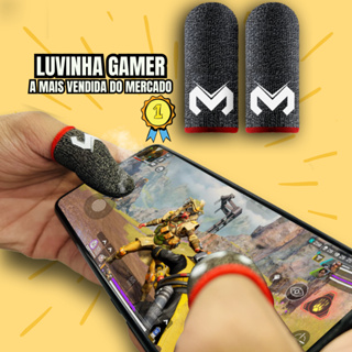 Luva De Dedo Pró Player Para Jogar Free Fire Cod Pugb Gamer Mobile