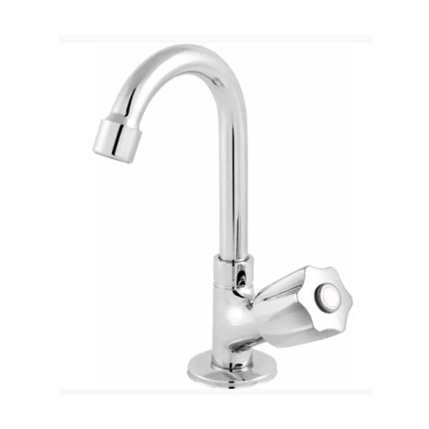 Torneira Banheiro E Lavatório Cuba 100% Metal Luxo Inox 1/4 Volta