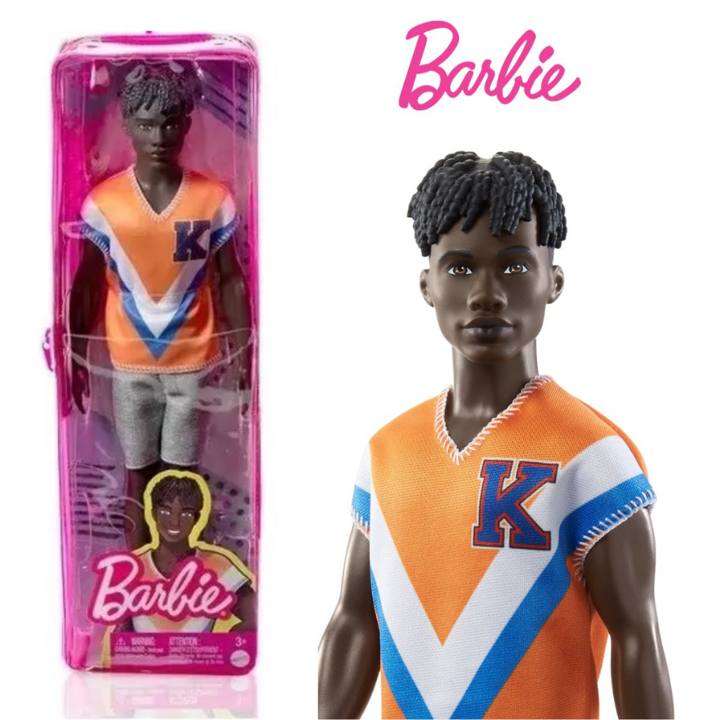 Boneco Ken Negro Fashionistas 203 Mattel