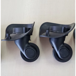 Rodinhas Giratórias (Par - com duas rodas) De Substituição Para Malas Com rodas 360, servem para Bordo Média e Grande