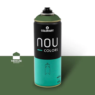 Tinta Spray Nou Colors Verde Caqui 400ml