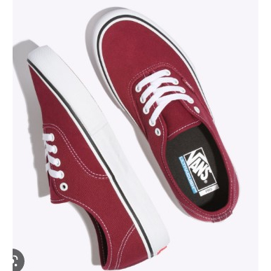 Tênis Vans AUTHENTIC premium o mais top bordo feminino e masculino