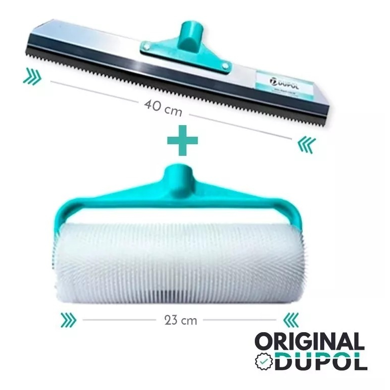 Rodo Dentado - Rolo Fura Bolhas - Autonivelante - Kit